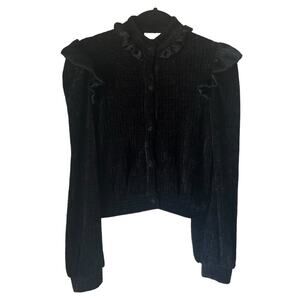 Vita Grace Victorian Chenille Top Size Small